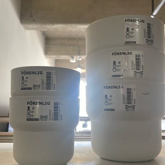 ‘made in Italy’ NWT! assorted pots 🪴🎍 grey & white unused/like new with tags - Picture 2 of 7